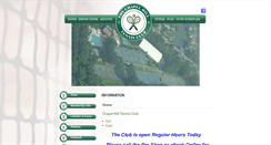 Desktop Screenshot of chapelhilltennisclub.com